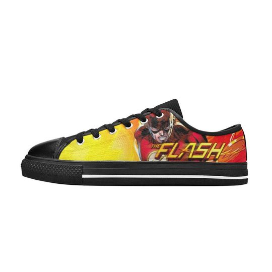 Discover The Flash Custom Low Top Shoes Unisex Adult