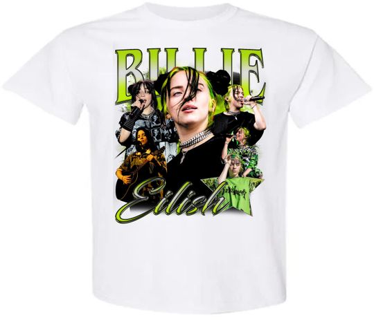 Discover Billie Eilish Graphic Shirts, Eilish 2025 Tour T-shirt
