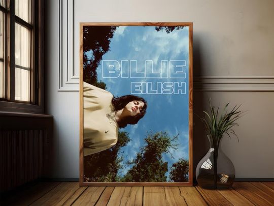 Discover Billie Eilish Poster, Billie Eilish Premium Matte Vertical Posters