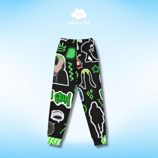 Discover Kids / Teens Joggers | Custom Joggers | Music Lover | Pop Star Singer Pajama