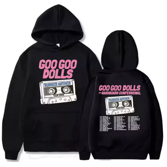 Discover Summer Anthem Tour 2025 Goo Goo Dolls Hoodie Fan Hoodie