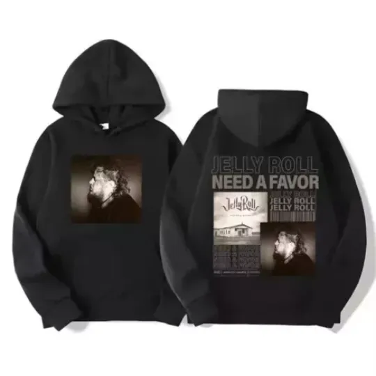 Discover Jelly Roll The Beautifully Broken Tour 2024 Hoodie For Fans Double-Sided