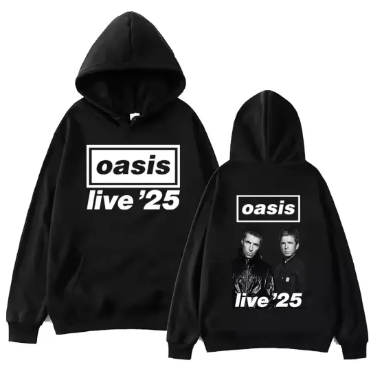 Discover Oasis Live 25 Tour Hoodie For Fans Double-Sided Hoodie