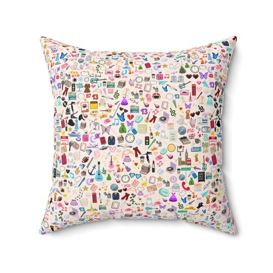 Discover Tay Pillow Swift Gifts for Teen Girl Bedroom Cute Pillows