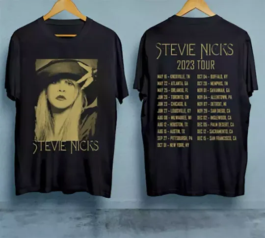 Discover Stevie Nicks 2023 Tour T-Shirt, Stevie Nicks Tour 2023 Live in Concert Shirt
