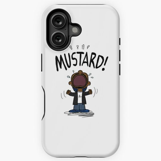 Discover Kendrick Lamar Mustard Funny iPhone Case