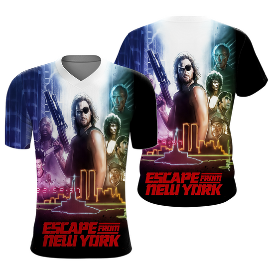 Discover Escape from New York  1981 American Science Fiction Action 3D Shirt