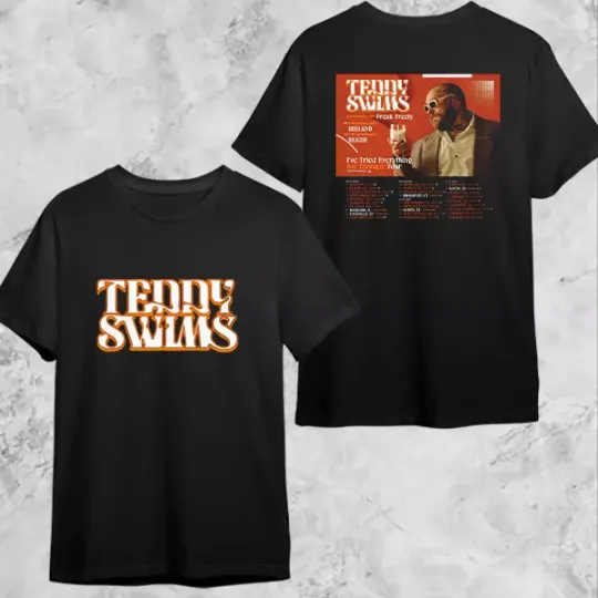Discover Teddy Swims I’ve Tried Everything But Therapy 2024 Tour Date T-Shirt