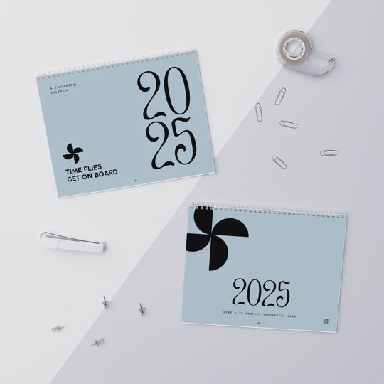 Discover 2025 Mindfulness Calendar | Mindfulness Design | Year of Intentional Living