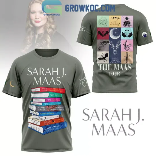 Discover Sarah J Maas The Maas Tour Fan 3D T-Shirt