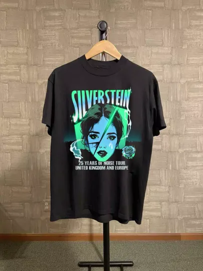 Discover NEW Silverstein Band World Tour 2025 Poster Gift 447