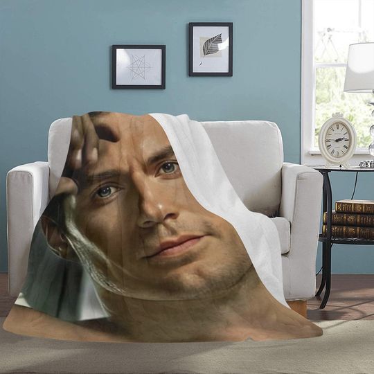 Discover Henry Cavill Blanket Fleece Travelling Super Hero Fleece Blanket