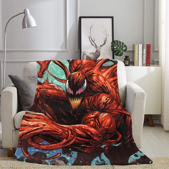 Discover Venom Blanket Fleece Travelling Super Hero Birthday