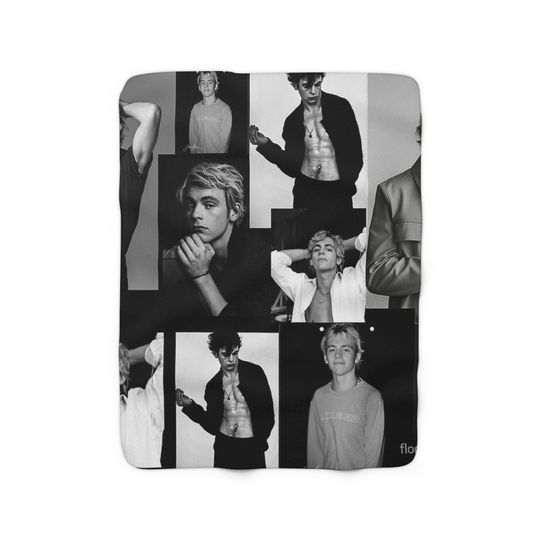 Discover Ross Lynch Collage Fleece Blanket