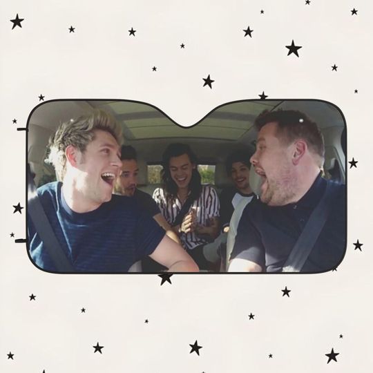 Discover One Direction Carpool Karaoke Sun Shade
