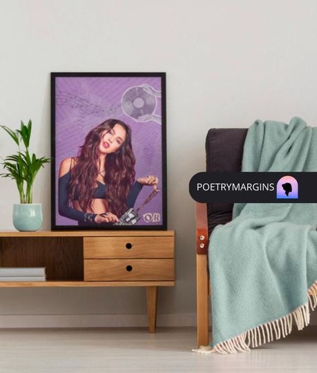 Discover Olivia Rodrigo Poster, Sour, Guts, Gift for fans, Livies