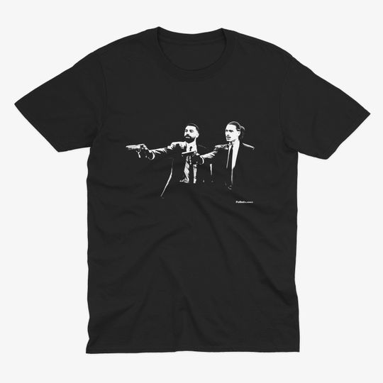 Discover Mo Salah & Darwin Nunez Pulp Fiction Style T Shirt