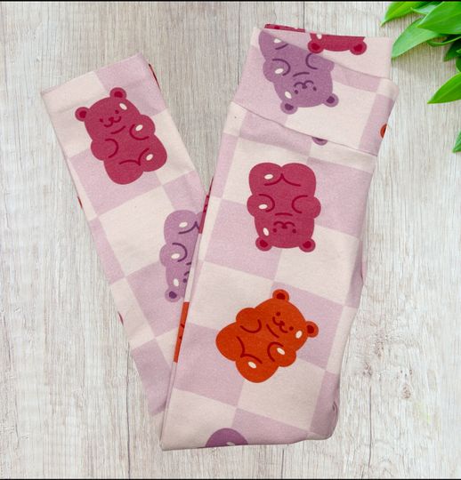 Discover Toddler Girl Gummy Bear Leggings