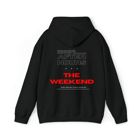 Discover Hoodie The Weekend - After Hours