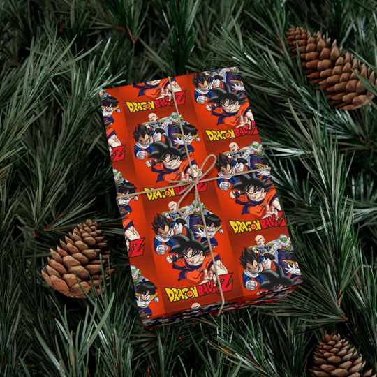 Discover Dragon Ball Z Gift Wrap Papers - Anime Wrapping Paper, Cartoon Character Gift Wrap