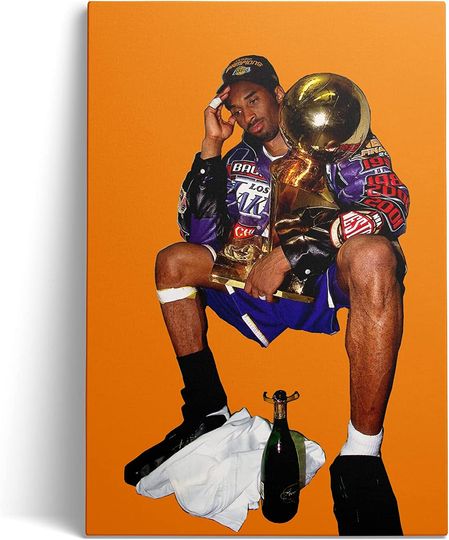 Discover Kobe Bryant Canvas, Mamba Mentality Canvas Wall Art, Kobe Bryant Canvas