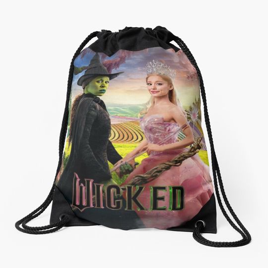 Discover Wicked Movie  Drawstring Bag