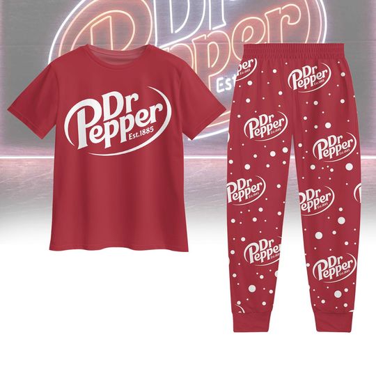 Discover Dr. Pepper Pajamas Set, Vintage Dr Pepper Est 1885 Shirt