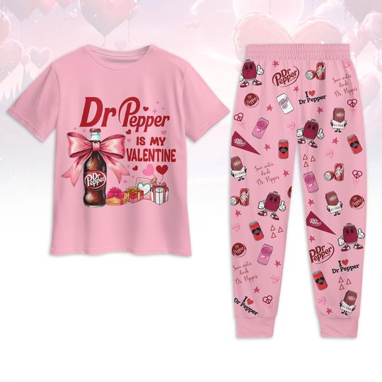 Discover Dr. Pepper Pajamas, Pink Coquette Pajamas Pants
