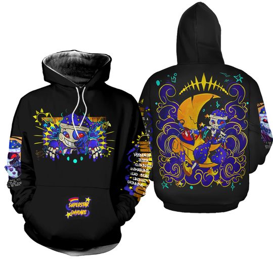 Discover Unisex Fnaf Moondrop Detailed High Quality Premium Cosplay Hoodie
