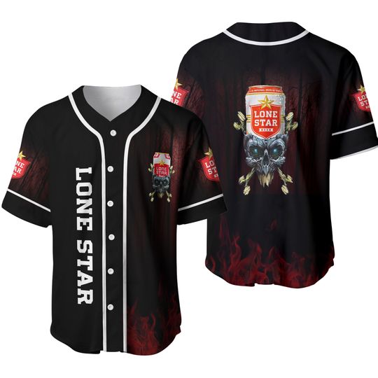Discover Lone Star Beer Baseball Jersey, Lone Star Beer Jersey Shirt