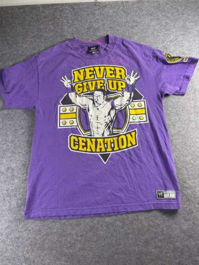 Discover VTG Wrestling Entertainment Jo Cen Shirt Adult Large Purple
