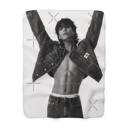 Discover BTS JK  Fleece Blanket