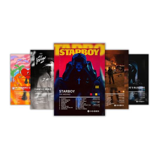 Discover Custom Album Poster Music