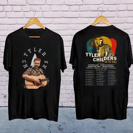 Discover Tyler Childers Graphic Shirt, 2025 Tyler Childers On The Road Tour Shirt