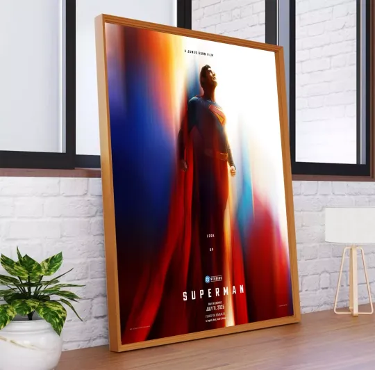 Discover Superman 2025 Movie Poster