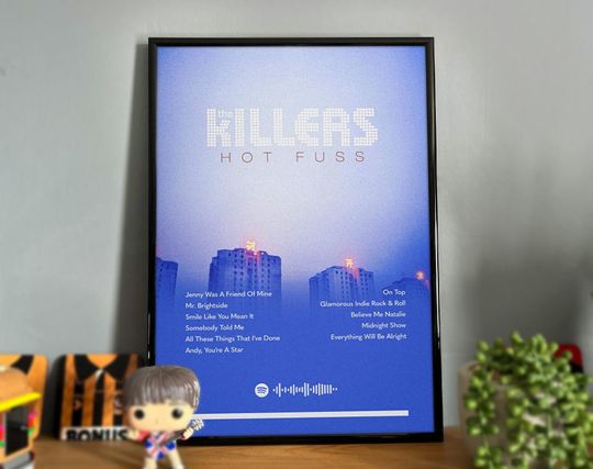 Discover The Killers Poster | Hot Fuss Poster