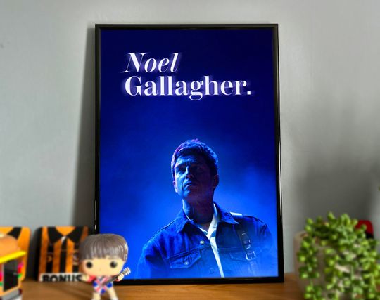 Discover Noel Gallagher Poster | Oasis Poster