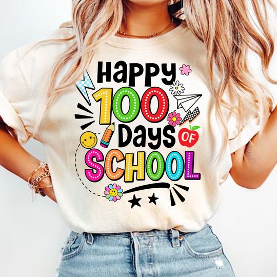 Discover 100 Days Of School Shirt