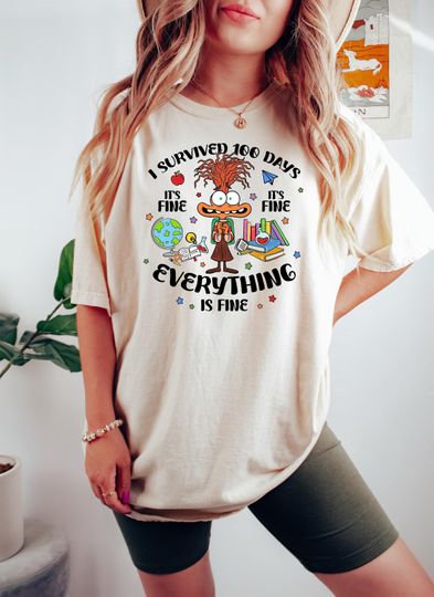 Discover I Survived 100 Days T-Shirt