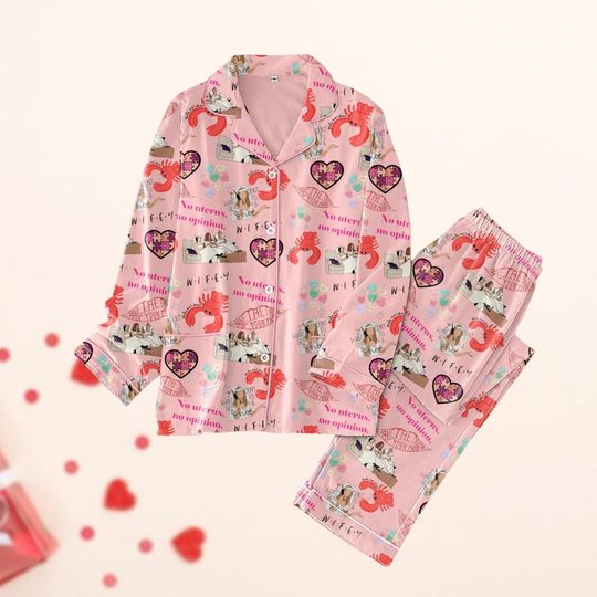 Discover Friends Valentine Day Pajamas Set, Funny TV Show Holiday Pajama Sets