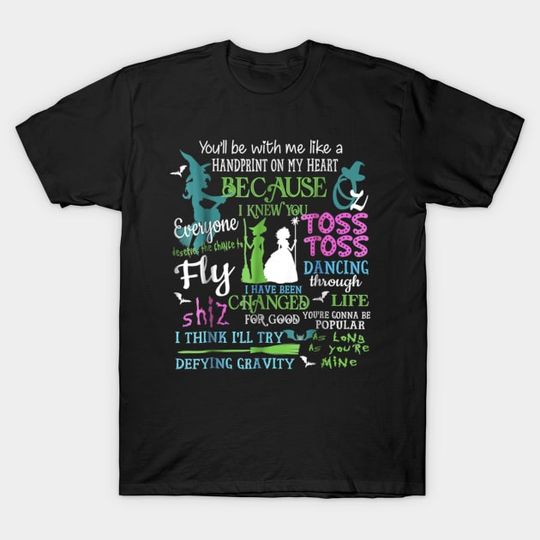 Discover WICKED WITCH OF THE EAST - Wicked T-Shirt - Wicked Musical Fan Gift - TS0538