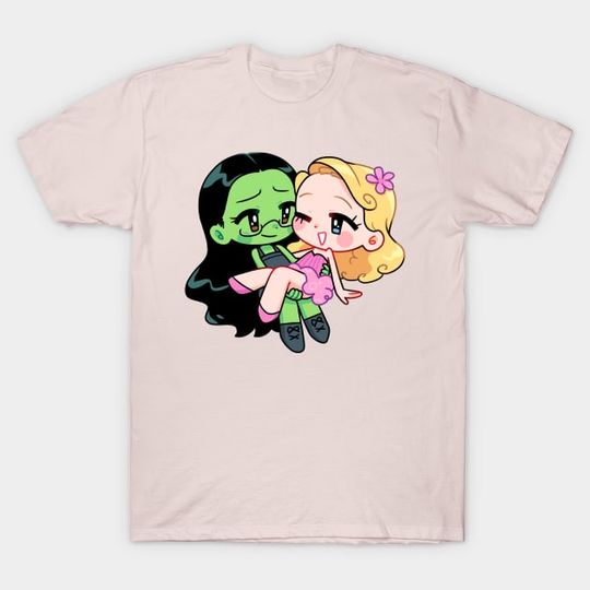 Discover Gelphie Chibis - Wicked T-Shirt - Wicked Musical Fan Gift - TS163