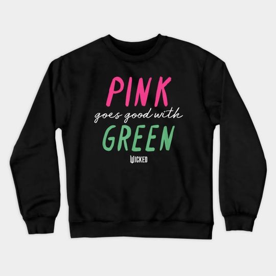Discover Wicked For Good - Wicked Crewneck Sweatshirt - Wizard Movie Fan - TS844