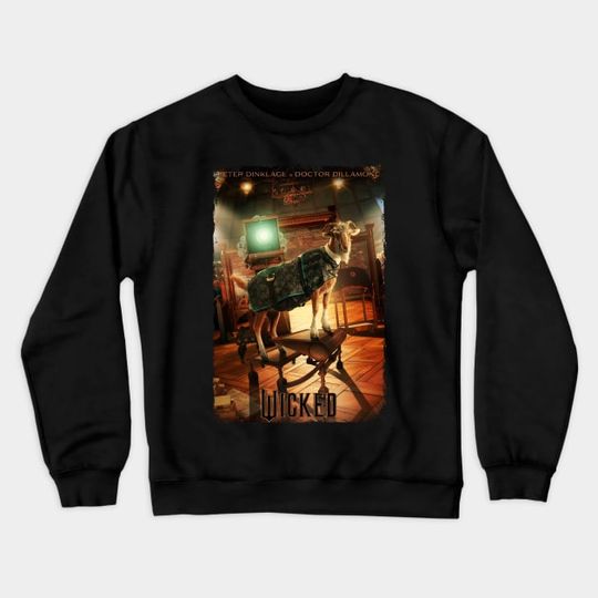 Discover Wicked For Good - Wicked Crewneck Sweatshirt - Wizard Movie Fan - TS975