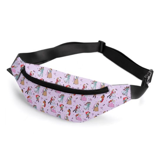 Discover Ready to Ship!! Princess Couples Oversized Fanny Pack