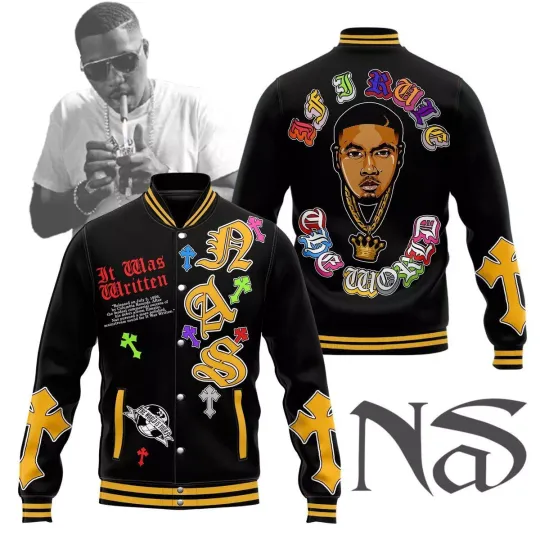 Discover Nas Baseball Jacket For Fan