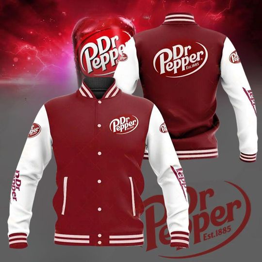 Discover Dr Pepper Baseball Jacket, Dr Pepper Est 1885 Shirt, Vintage Soda Shirt