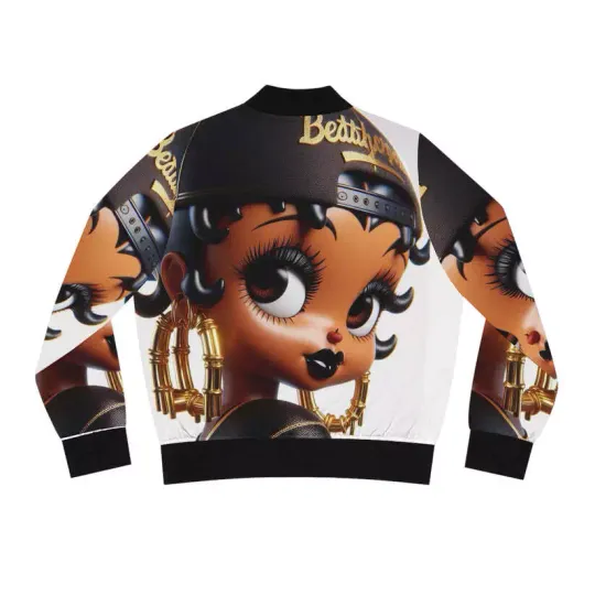 Discover Betty Boop Women's Bomber Jacket (AOP)