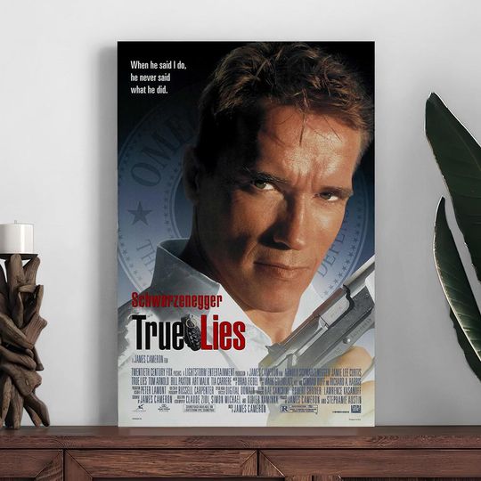 Discover True Lies Movie Poster,Home Decor Poster,Room Decoration Printing,Photo Wall Art Poster