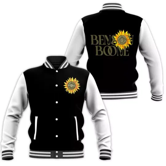 Discover Benson Boone Sunflower Baseball Jacket Unique Baseball